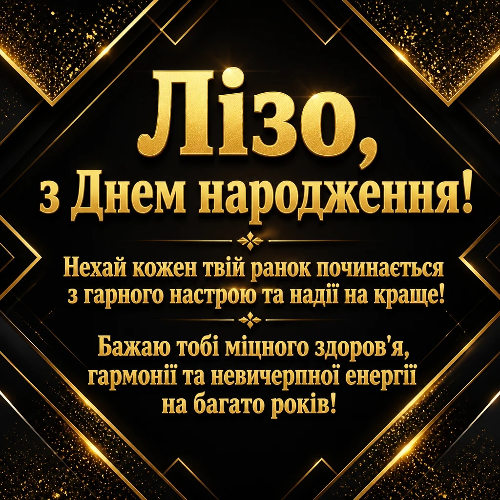 ліза з днем народження