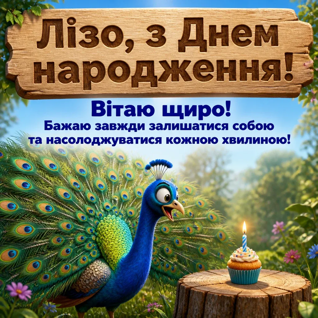 ліза з днем народження