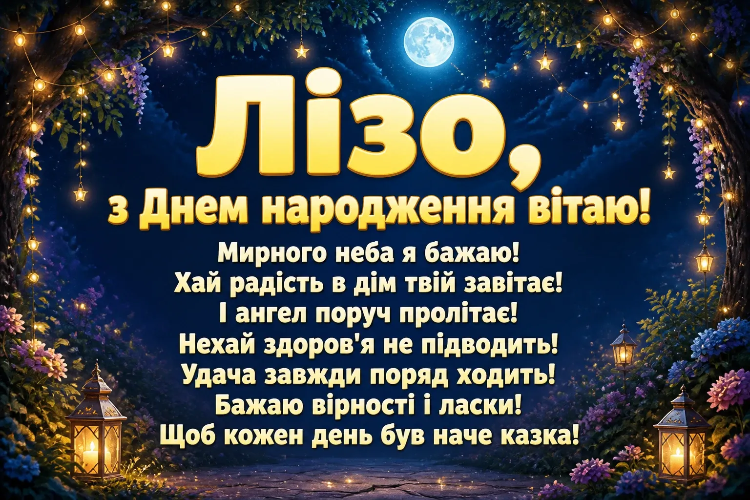 ліза з днем народження