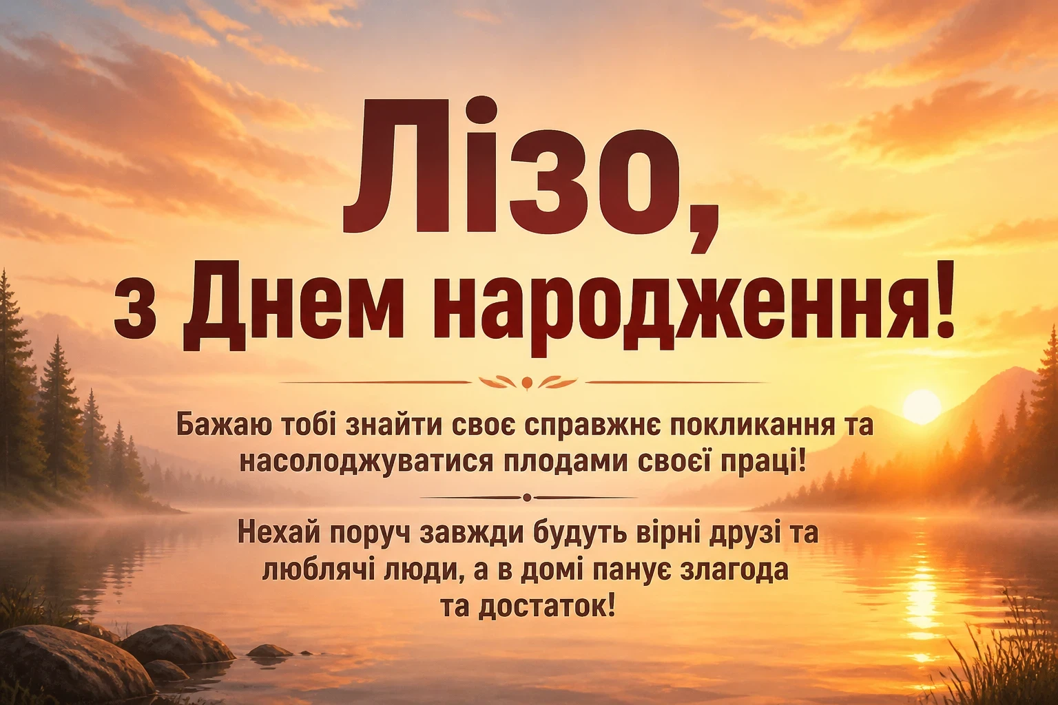 ліза з днем народження