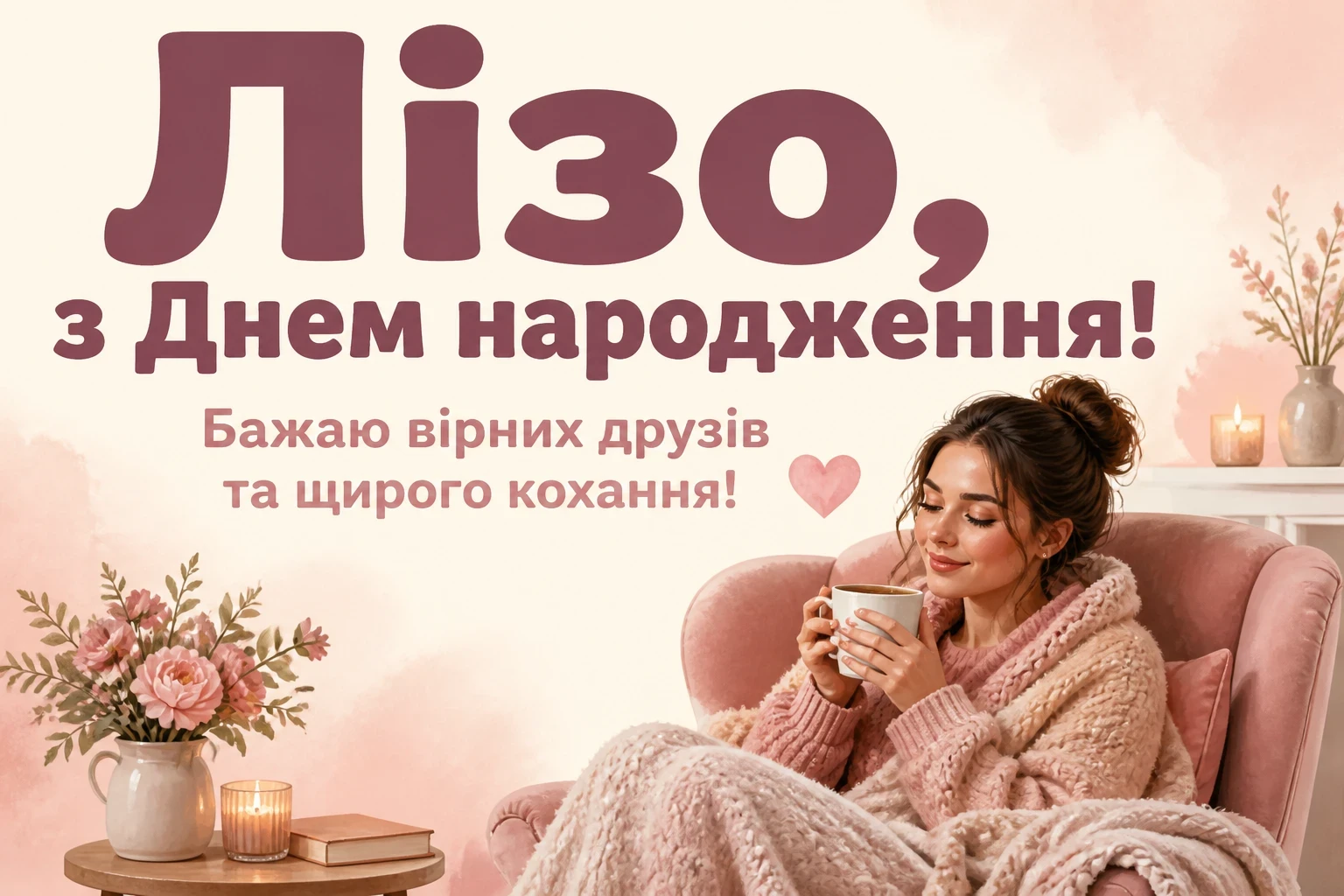 ліза з днем народження