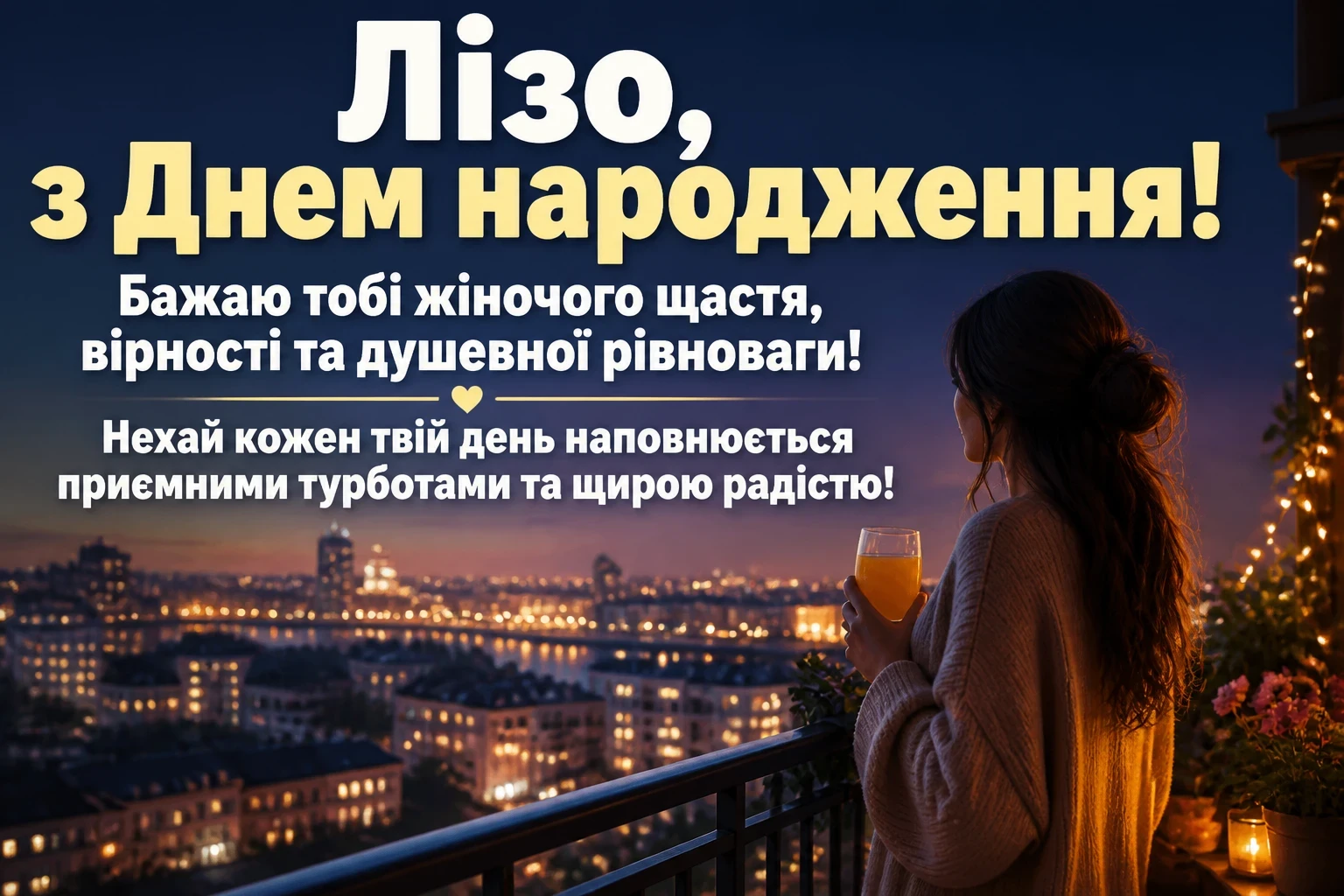 ліза з днем народження