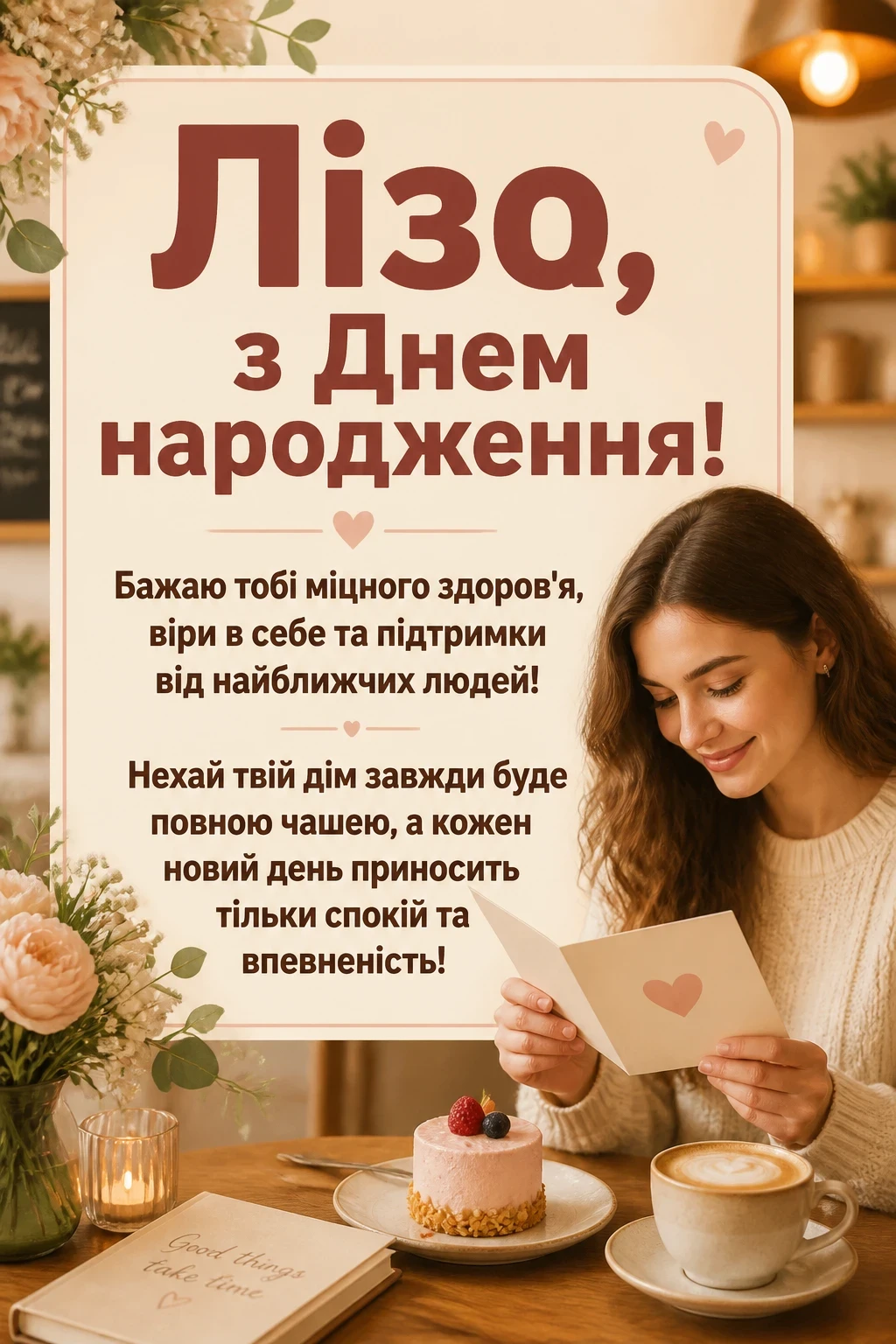 ліза з днем народження