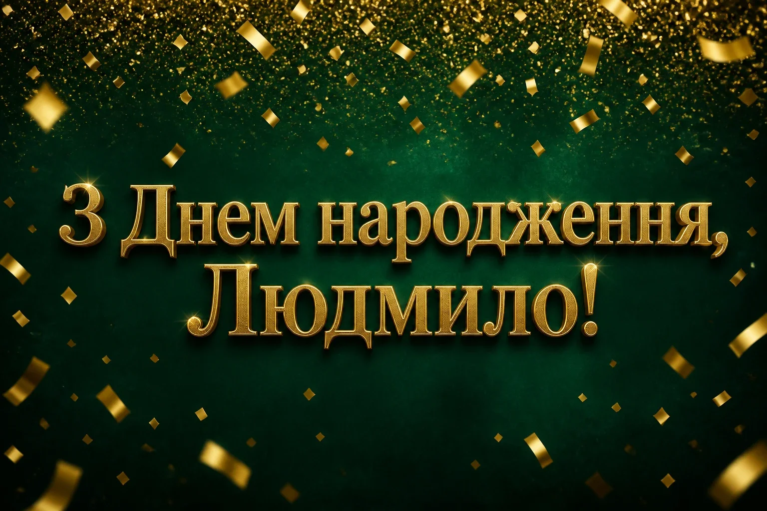 з днем народження людмила картинки