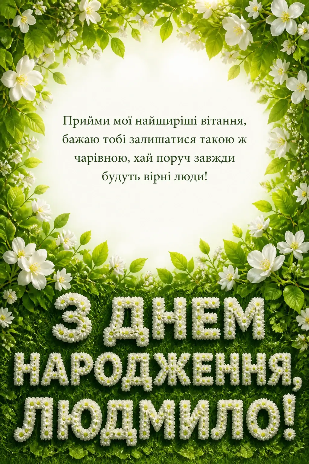 з днем народження людмила картинки