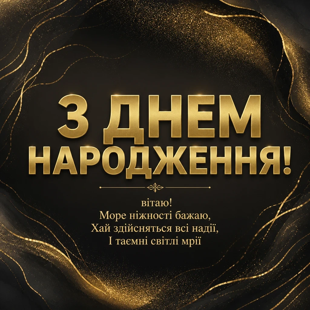 з днем народження злата