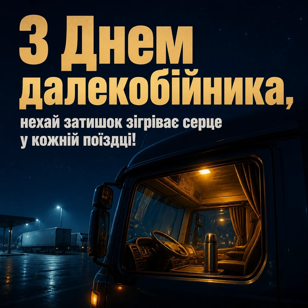день далекобійника привітання