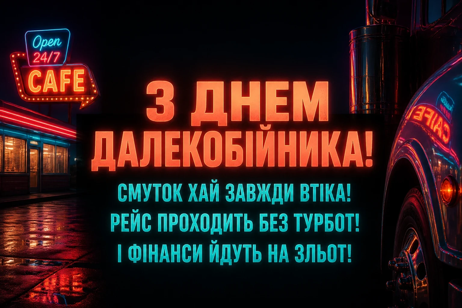 день далекобійника привітання
