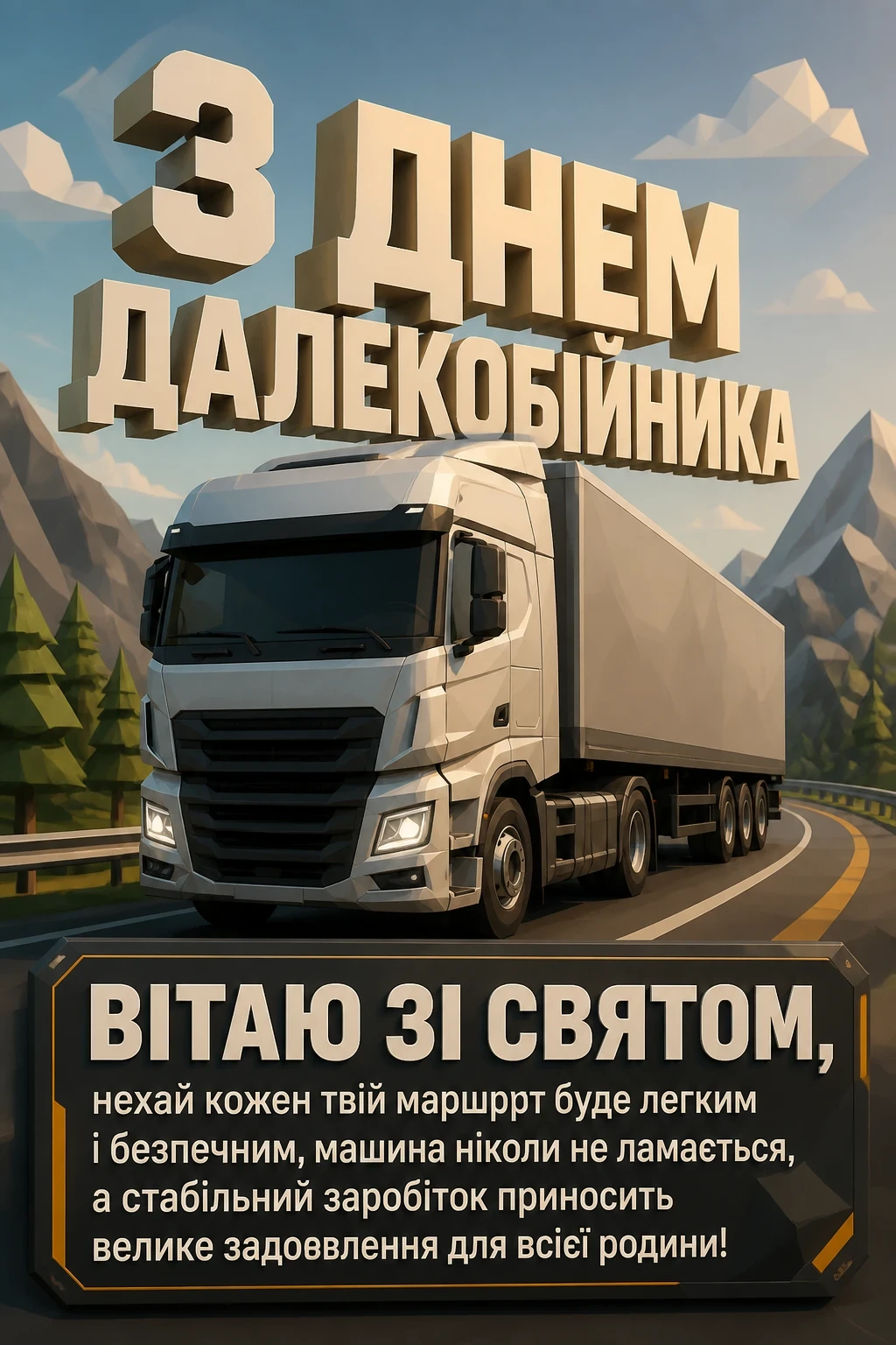 день далекобійника привітання