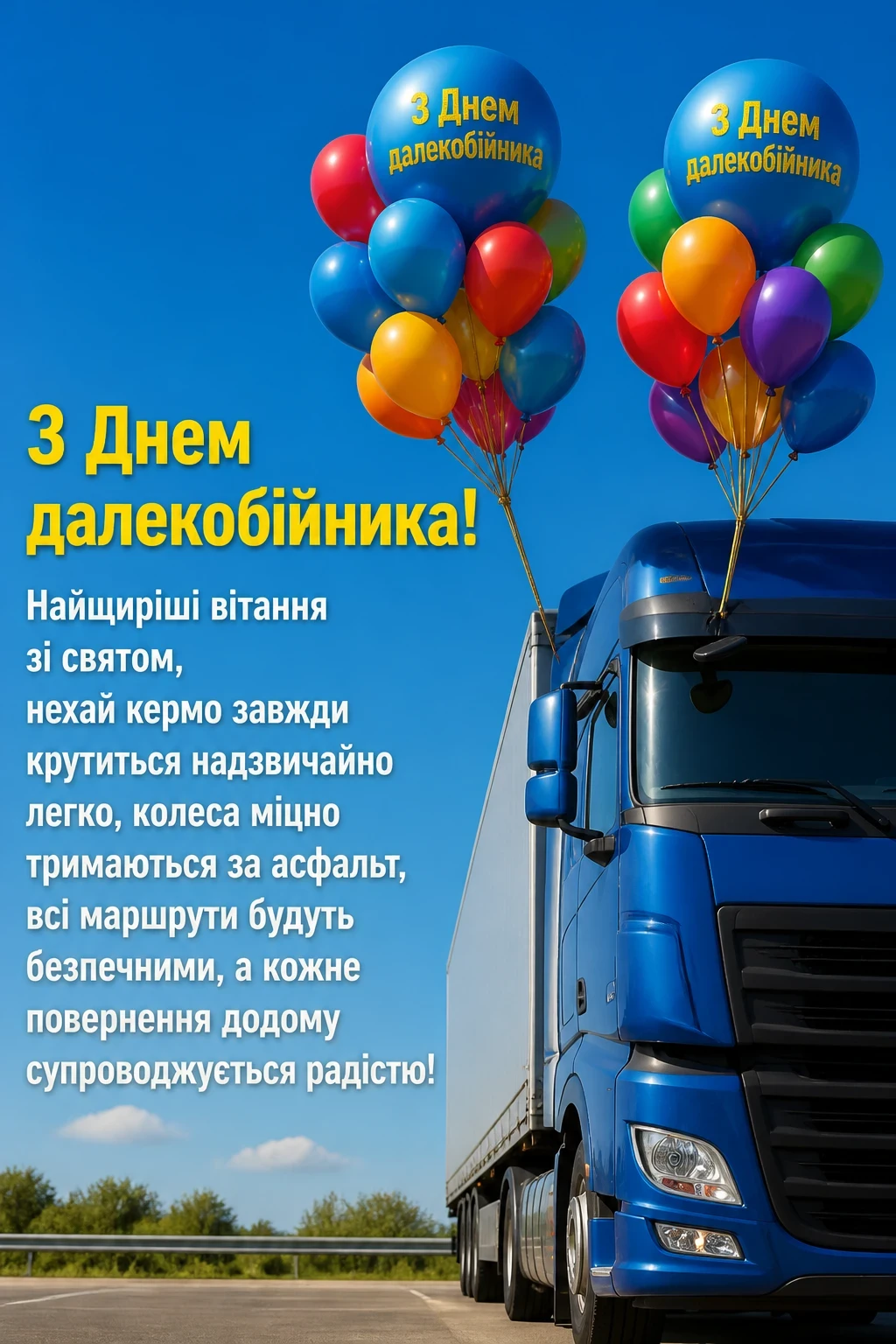 день далекобійника привітання