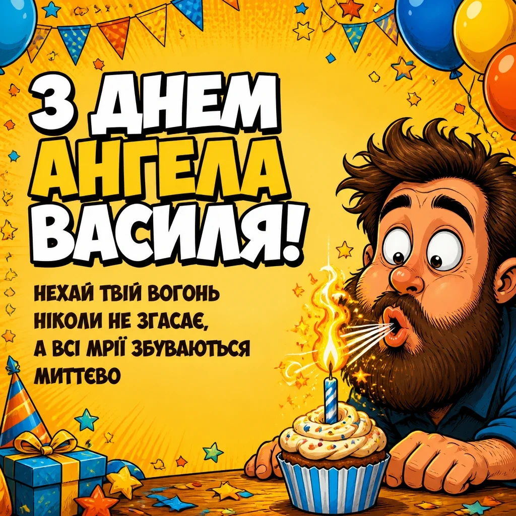 картинки з днем ангела василя