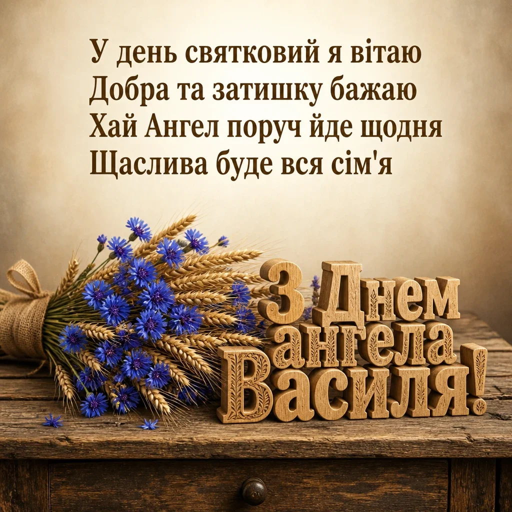 картинки з днем ангела василя