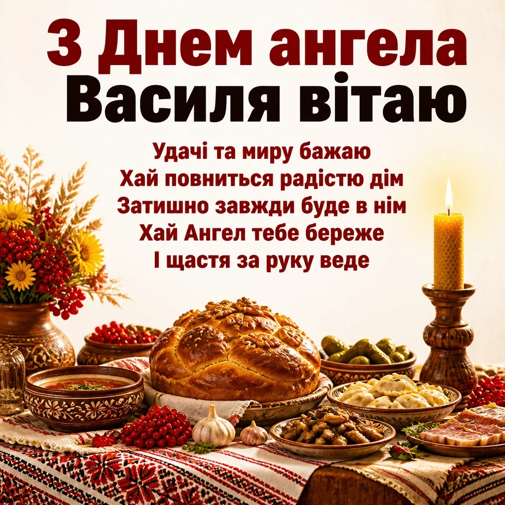 картинки з днем ангела василя