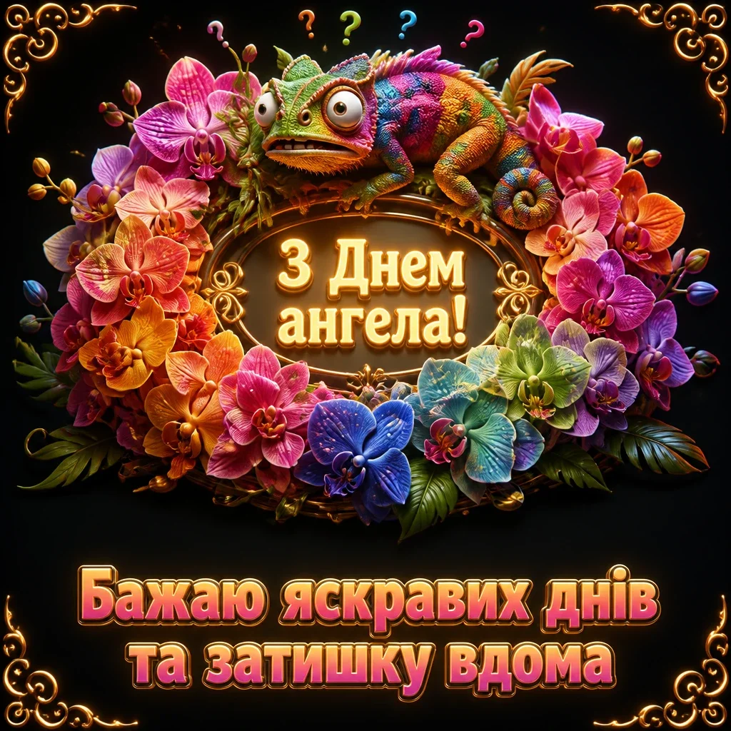 іменини з днем ангела квіти