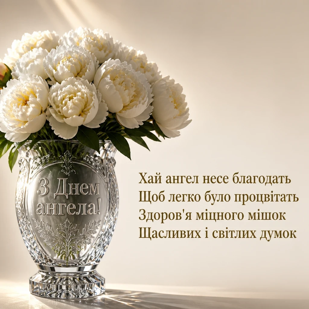 іменини з днем ангела квіти