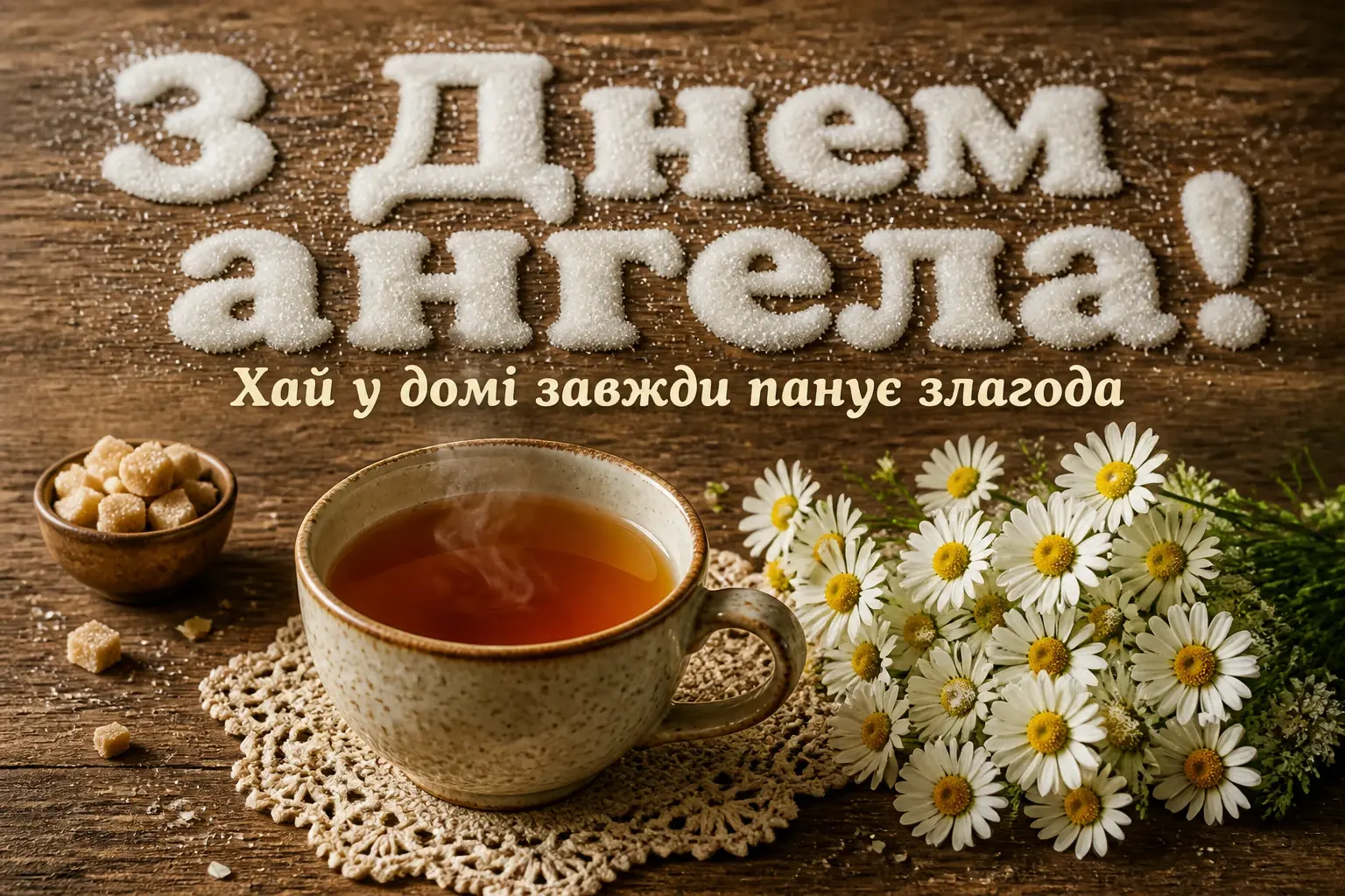 іменини з днем ангела квіти