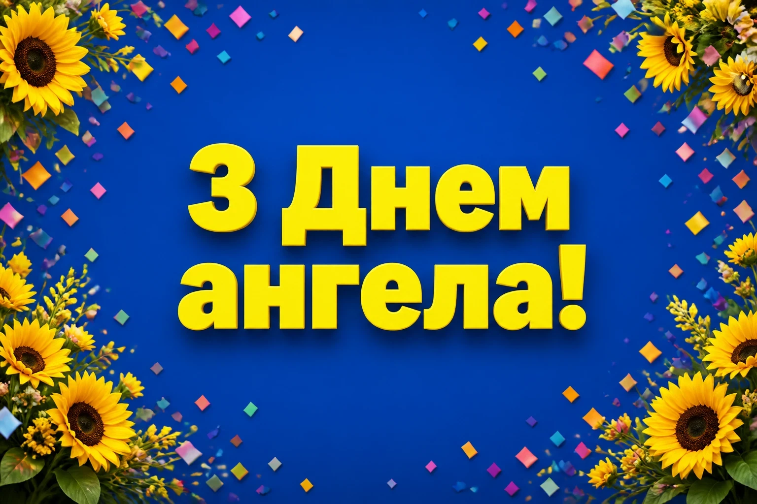 іменини з днем ангела квіти