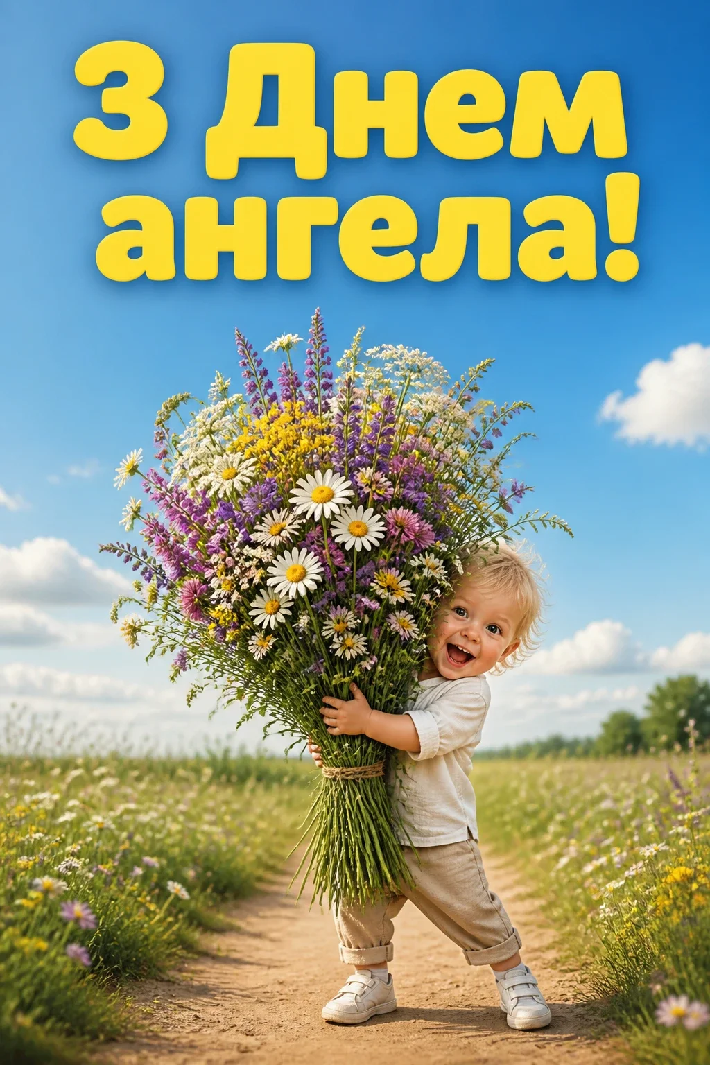 іменини з днем ангела квіти