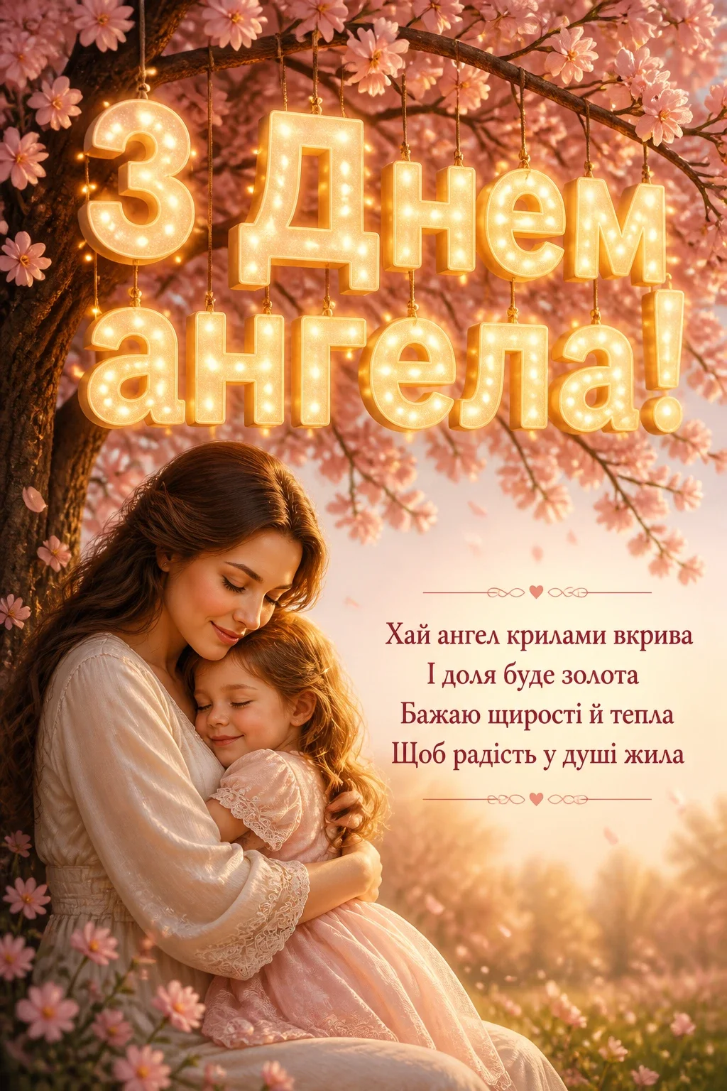 іменини з днем ангела квіти