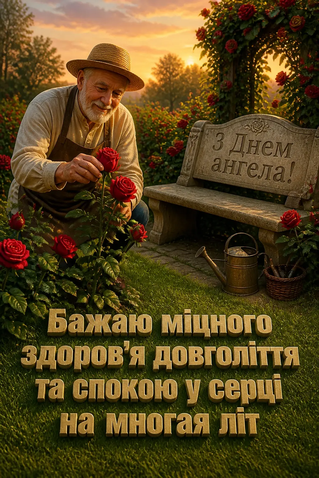 іменини з днем ангела квіти