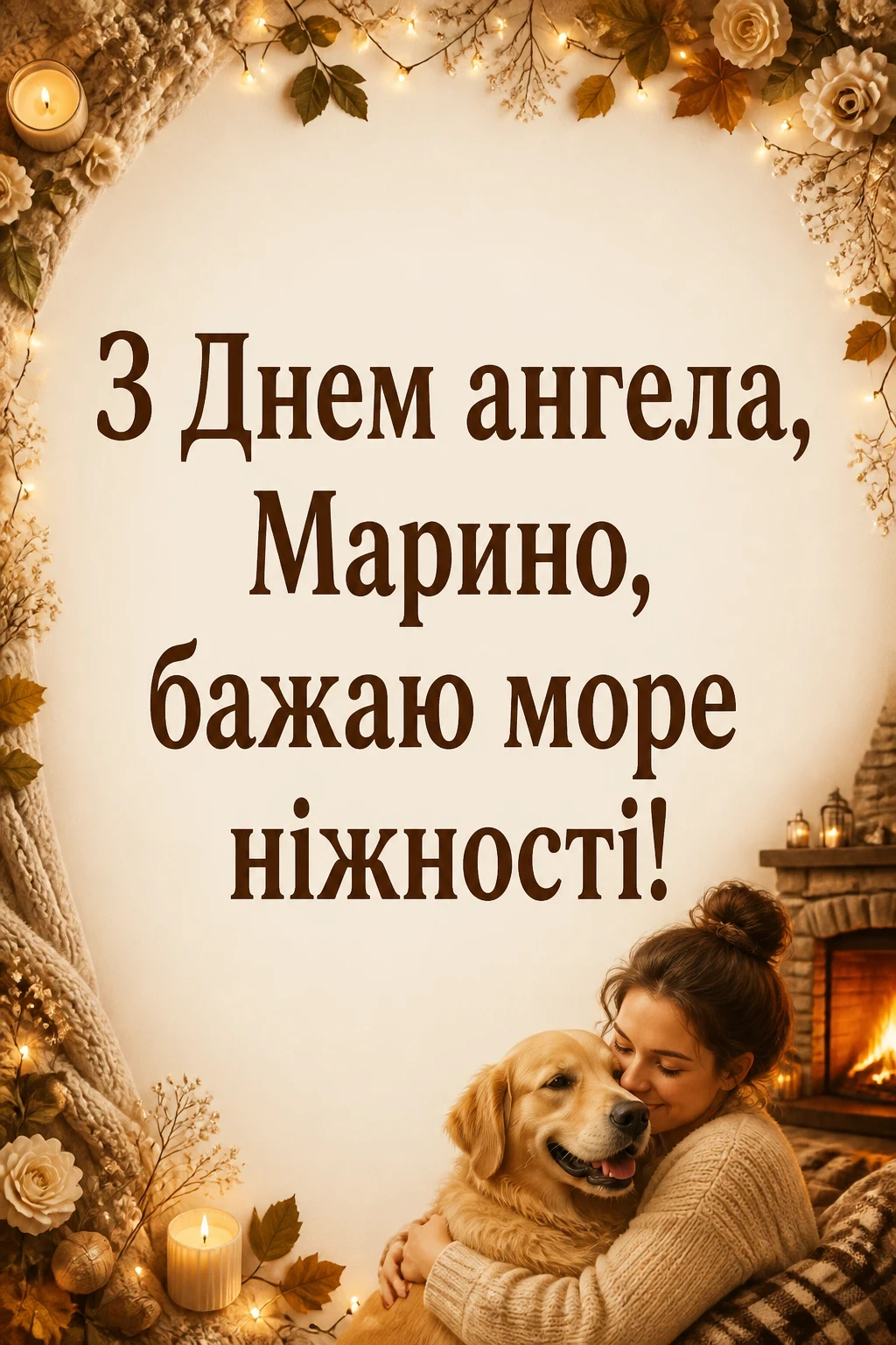 з днем ангела марина