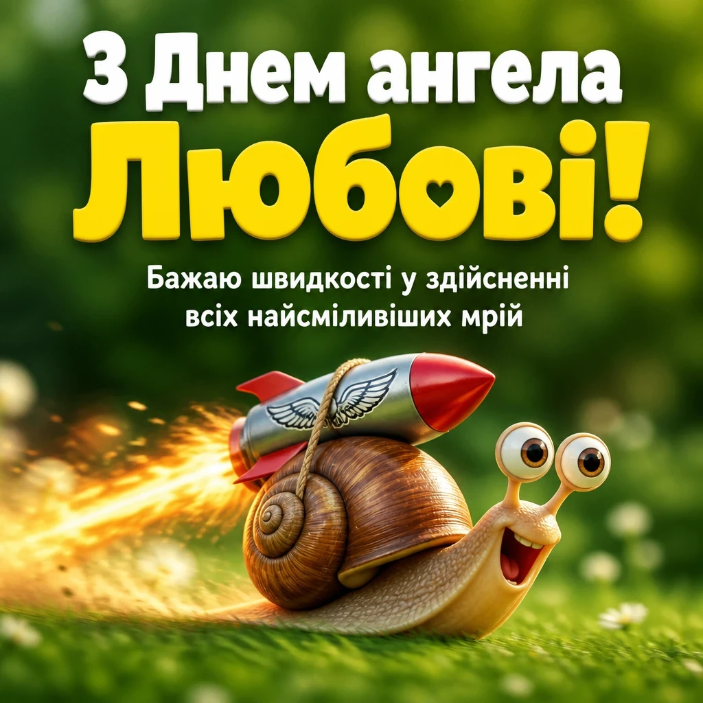 привітання з днем ангела любові
