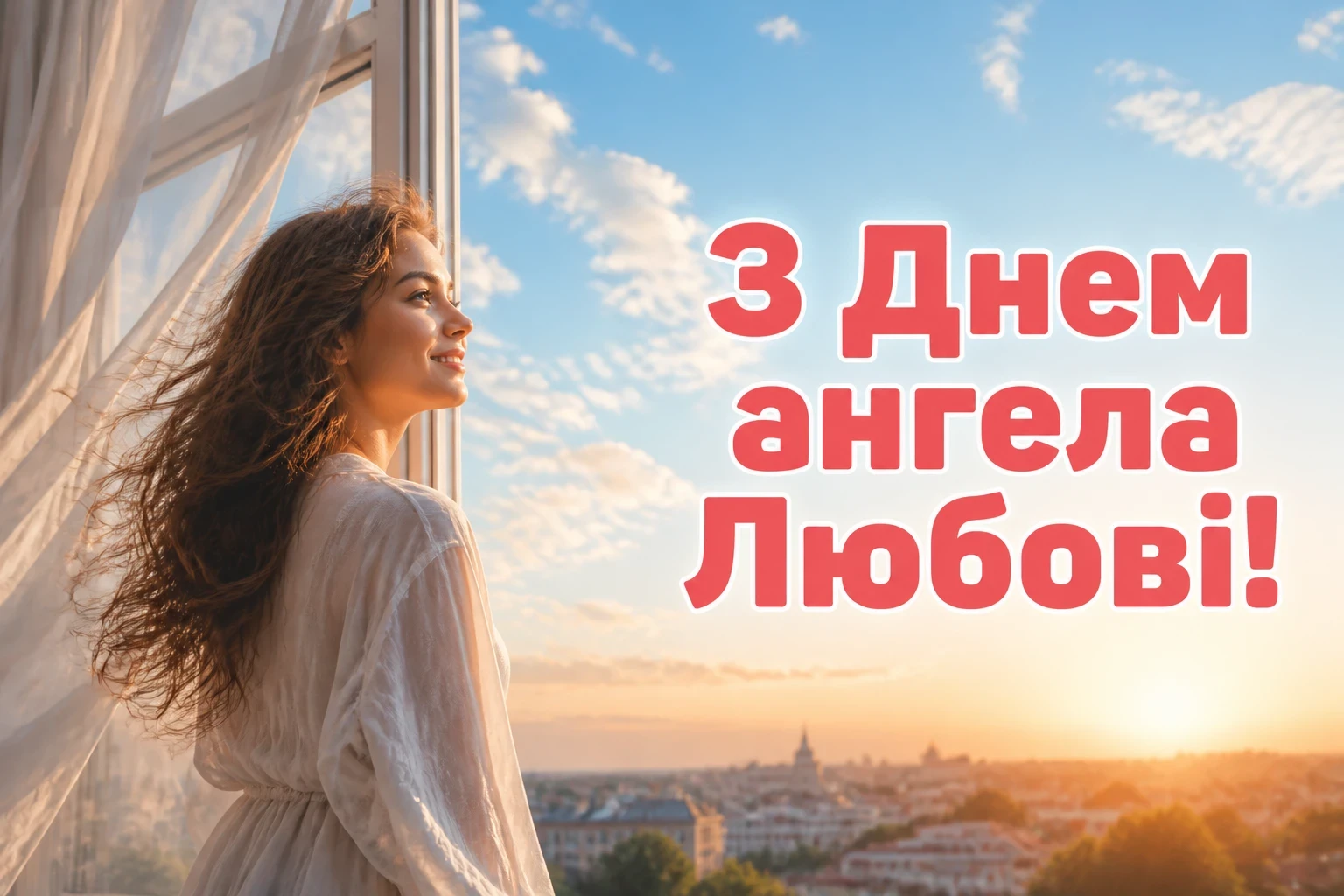 привітання з днем ангела любові