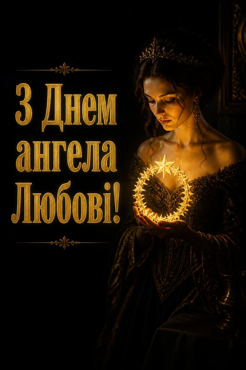 привітання з днем ангела любові