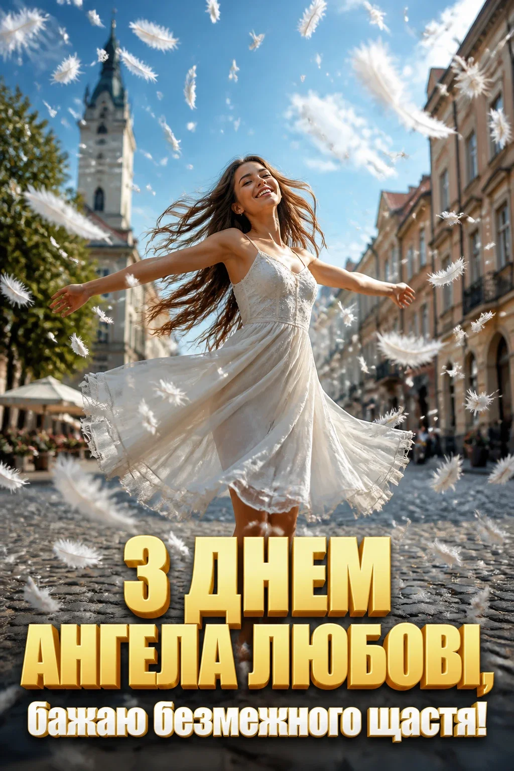 привітання з днем ангела любові