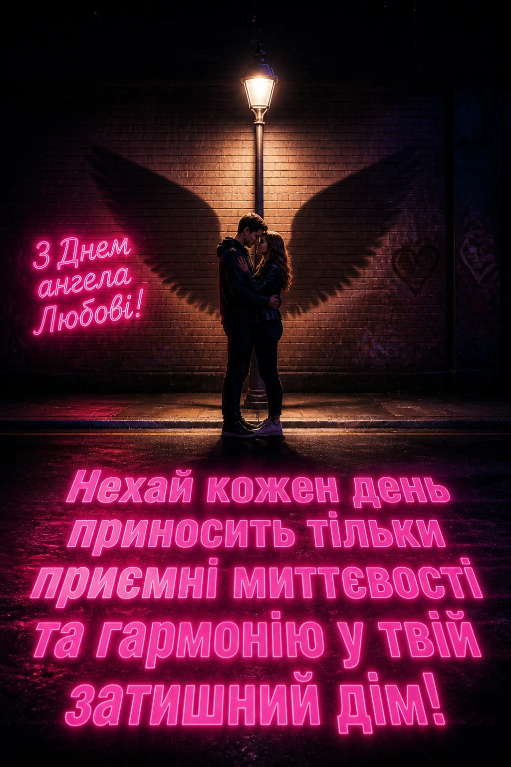 привітання з днем ангела любові
