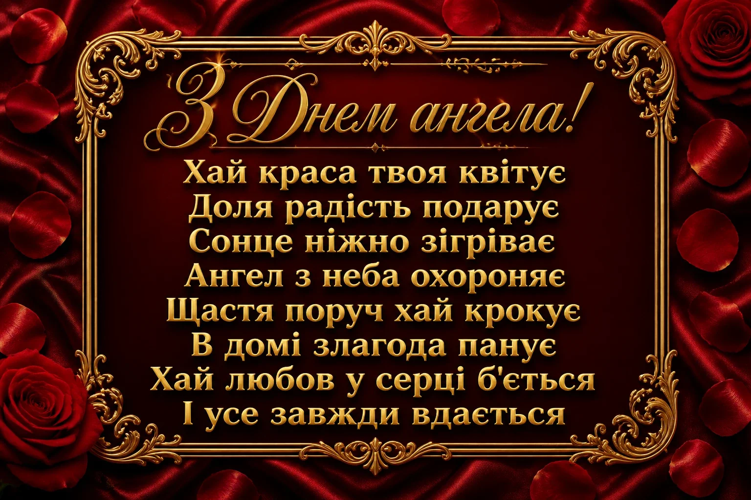з днем ангела михайлівна