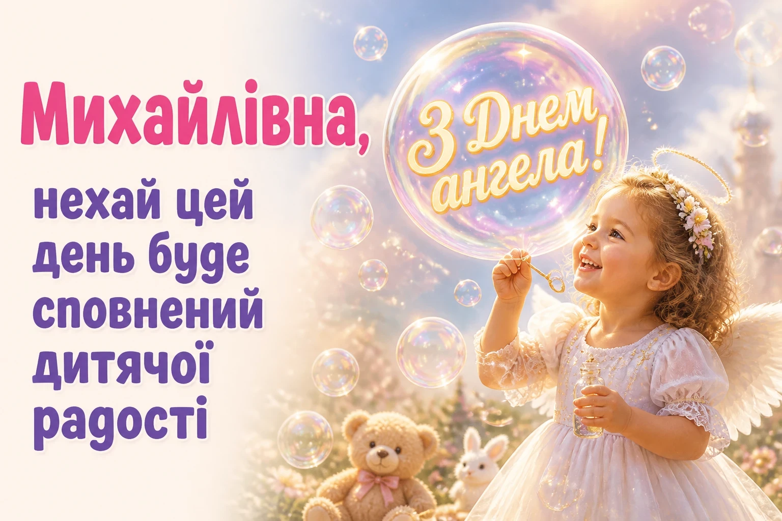 з днем ангела михайлівна