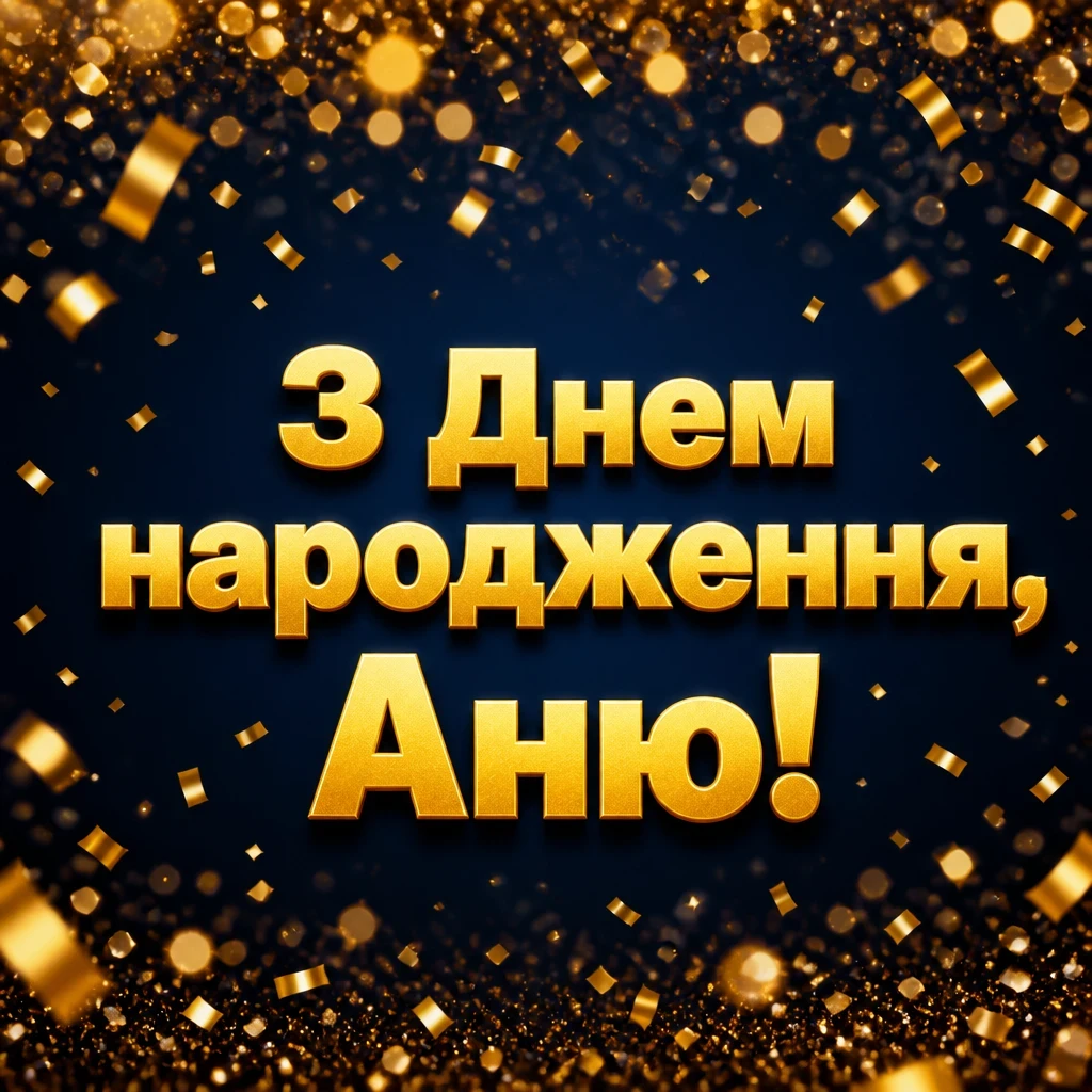 анна анічка з днем народження картинки