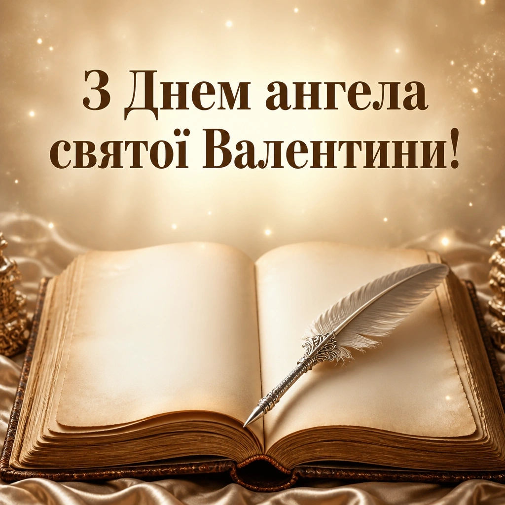 з днем ангела валентина картинки українською