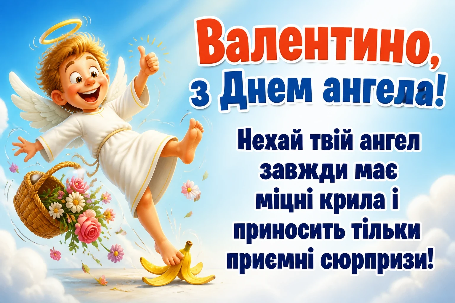 з днем ангела валентина картинки українською