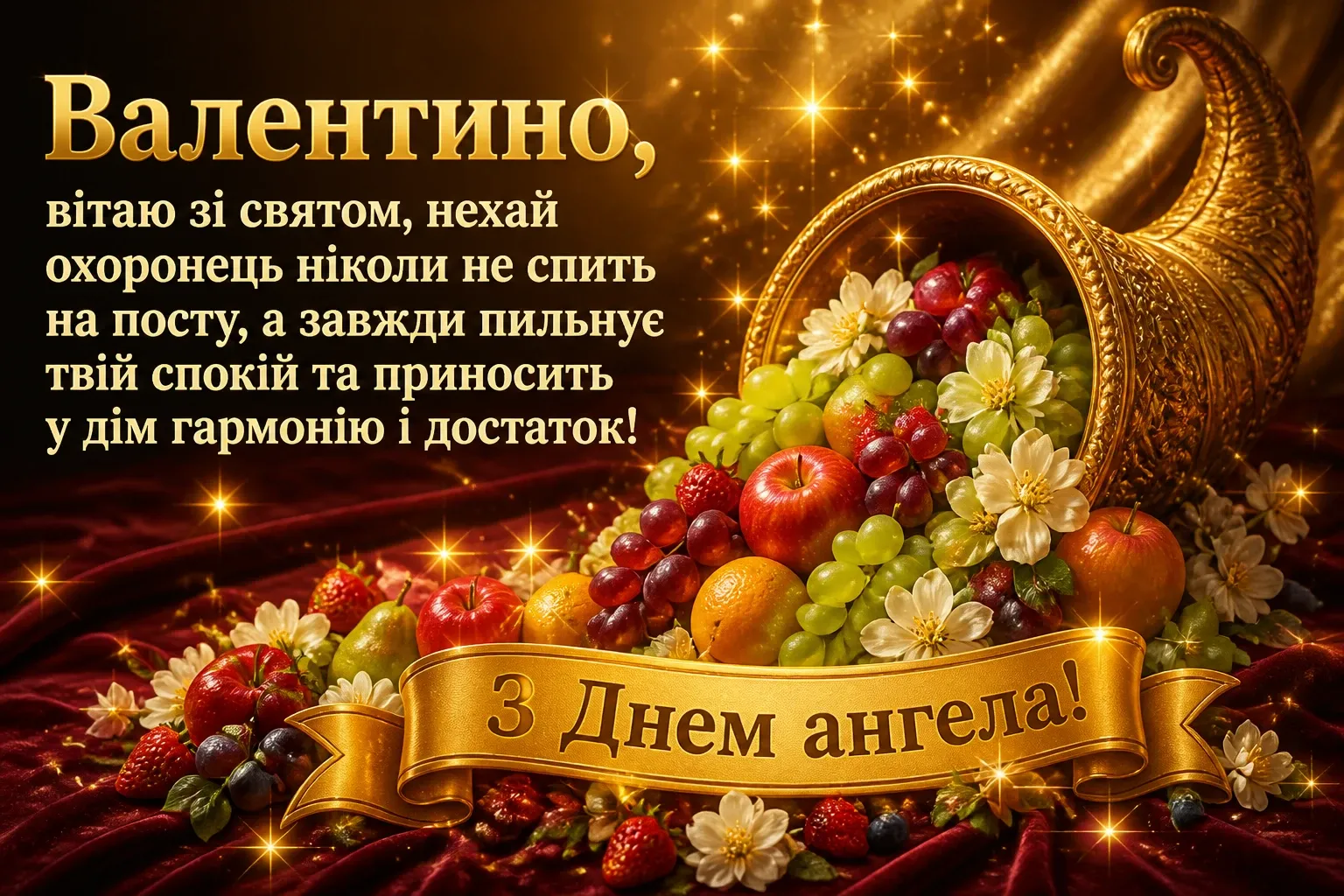з днем ангела валентина картинки українською