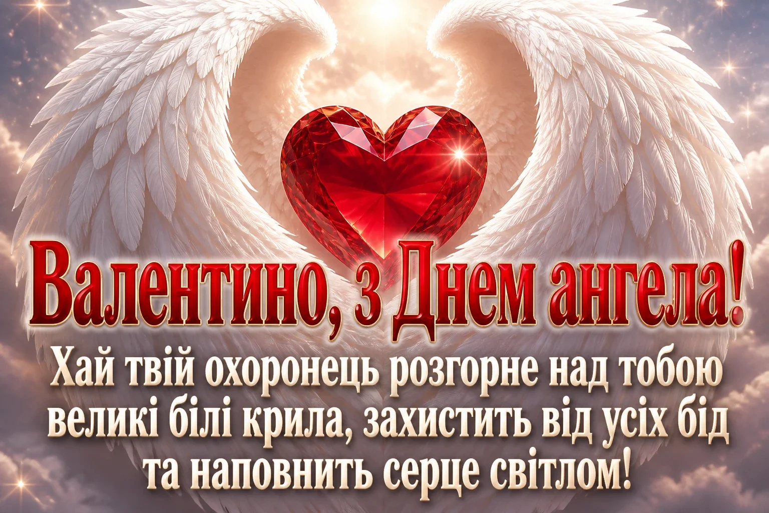 з днем ангела валентина картинки українською