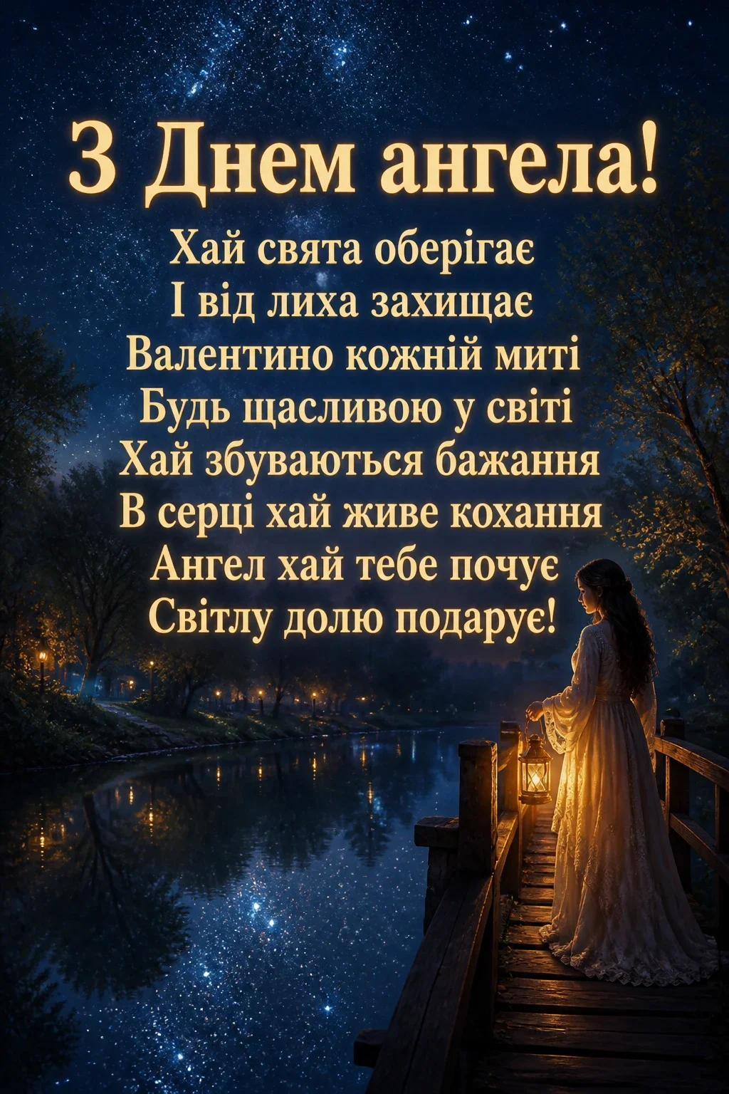 з днем ангела валентина картинки українською