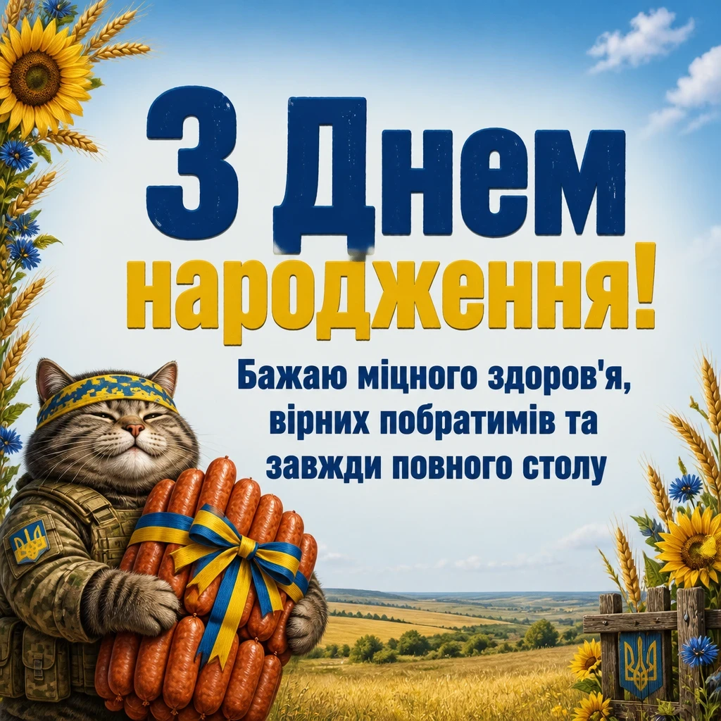 чоловіку чоловіку патріотичне привітання з днем народження чоловіку чоловіку патріотичне привітання з днем народження