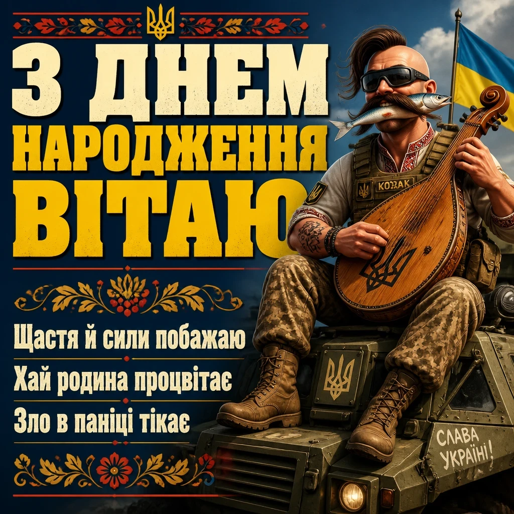 чоловіку чоловіку патріотичне привітання з днем народження чоловіку чоловіку патріотичне привітання з днем народження