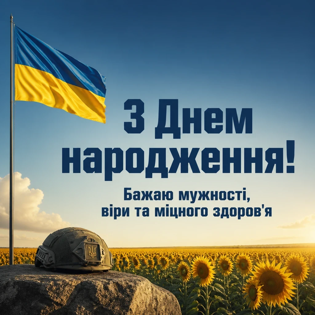 чоловіку чоловіку патріотичне привітання з днем народження чоловіку чоловіку патріотичне привітання з днем народження