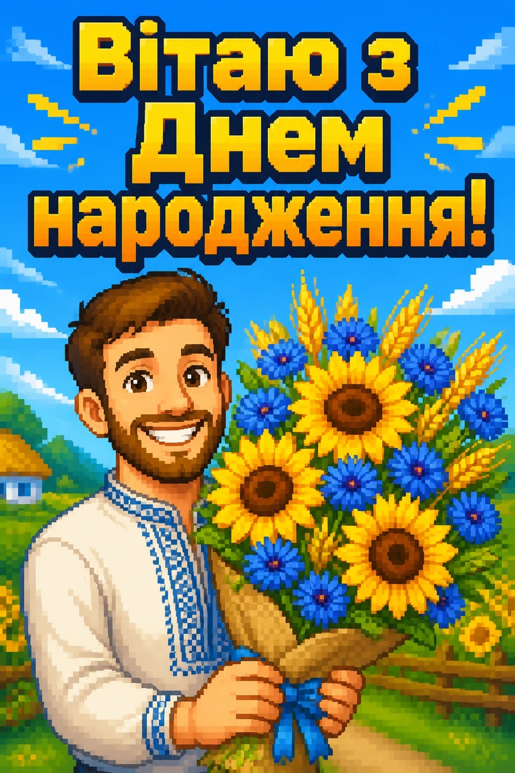 чоловіку чоловіку патріотичне привітання з днем народження чоловіку чоловіку патріотичне привітання з днем народження