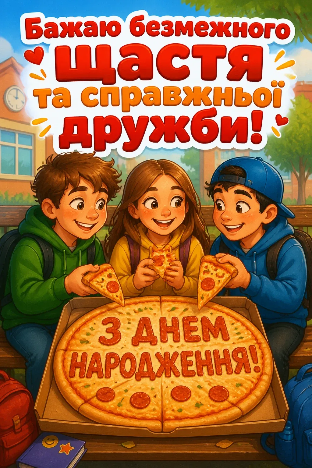 привітання з днем народження однокласника
