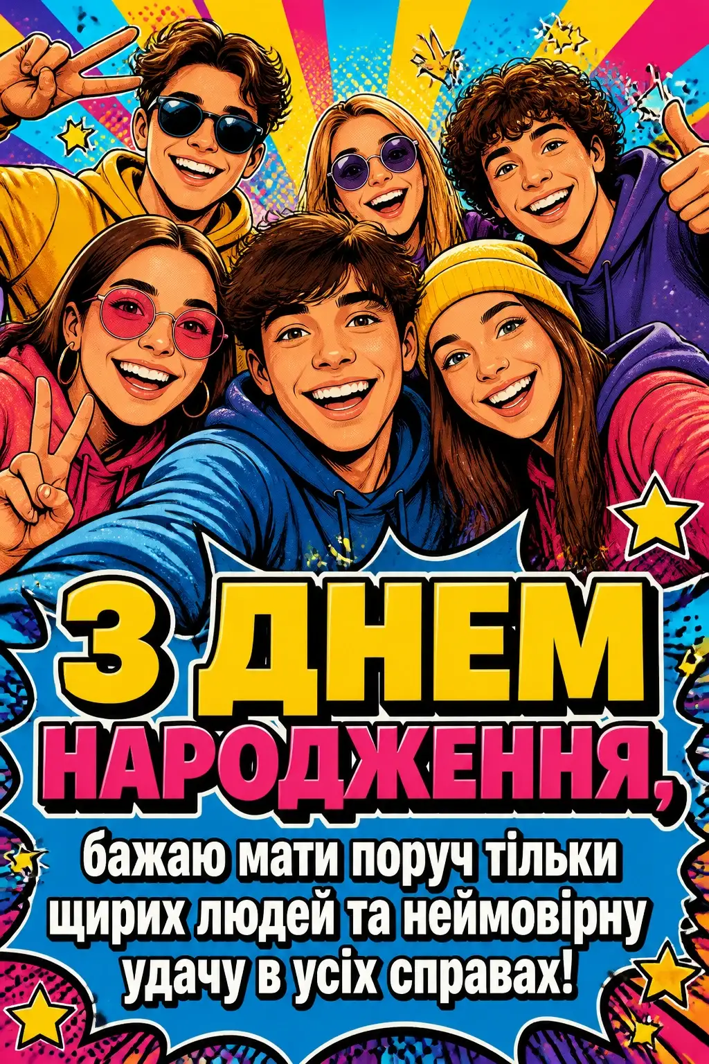 привітання з днем народження однокласника