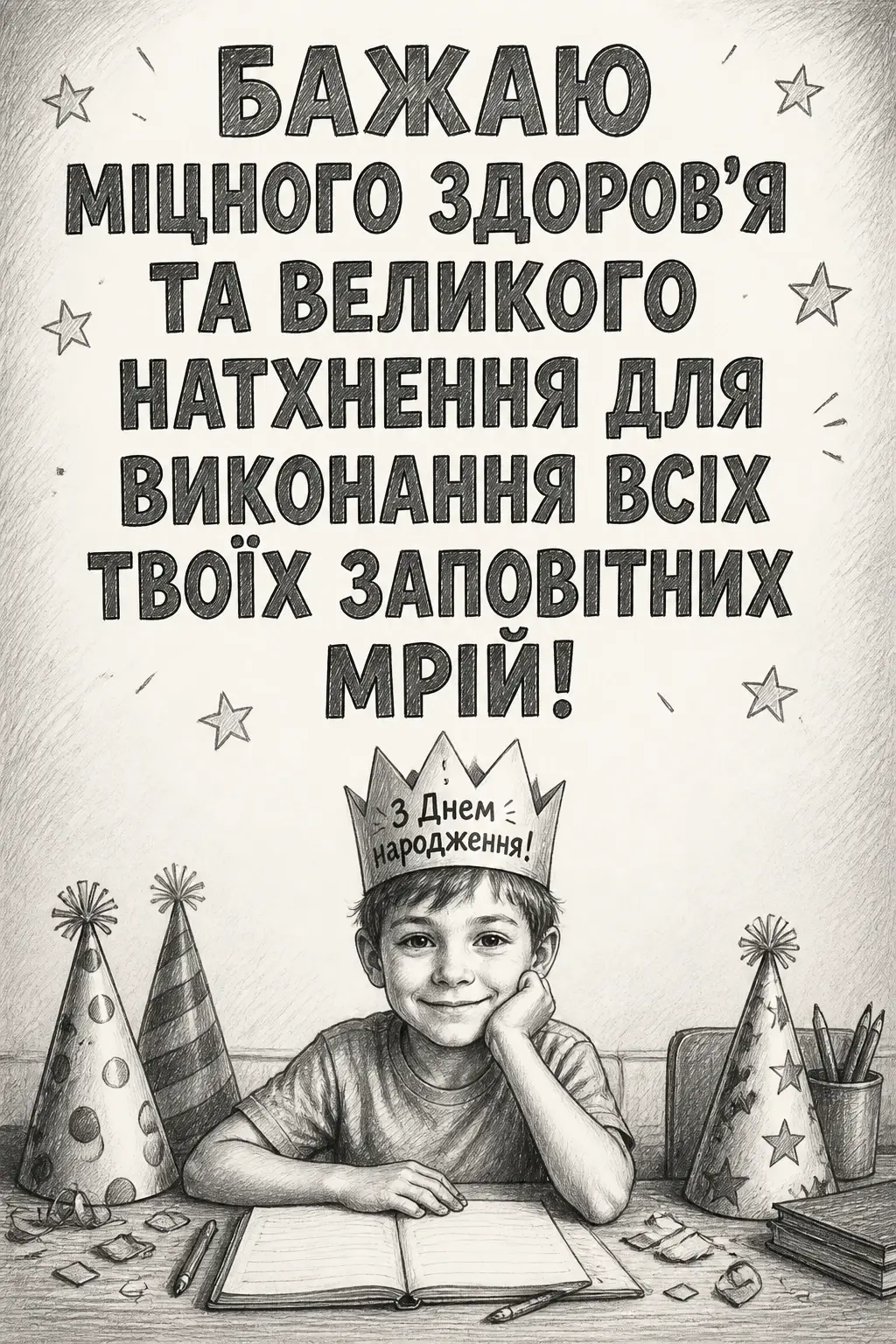 привітання з днем народження однокласника