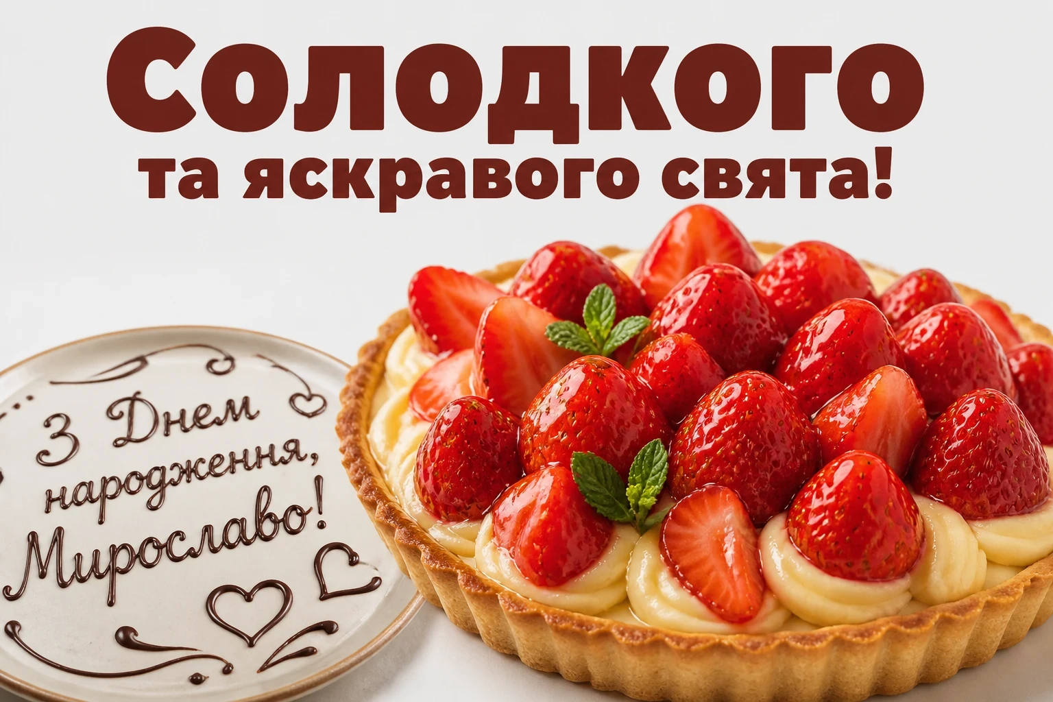 з днем народження мирослава