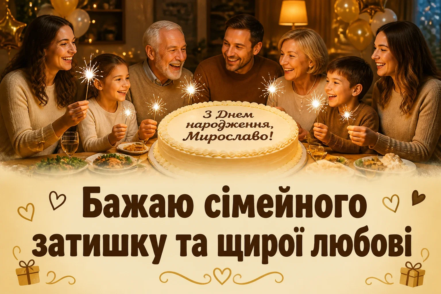 з днем народження мирослава
