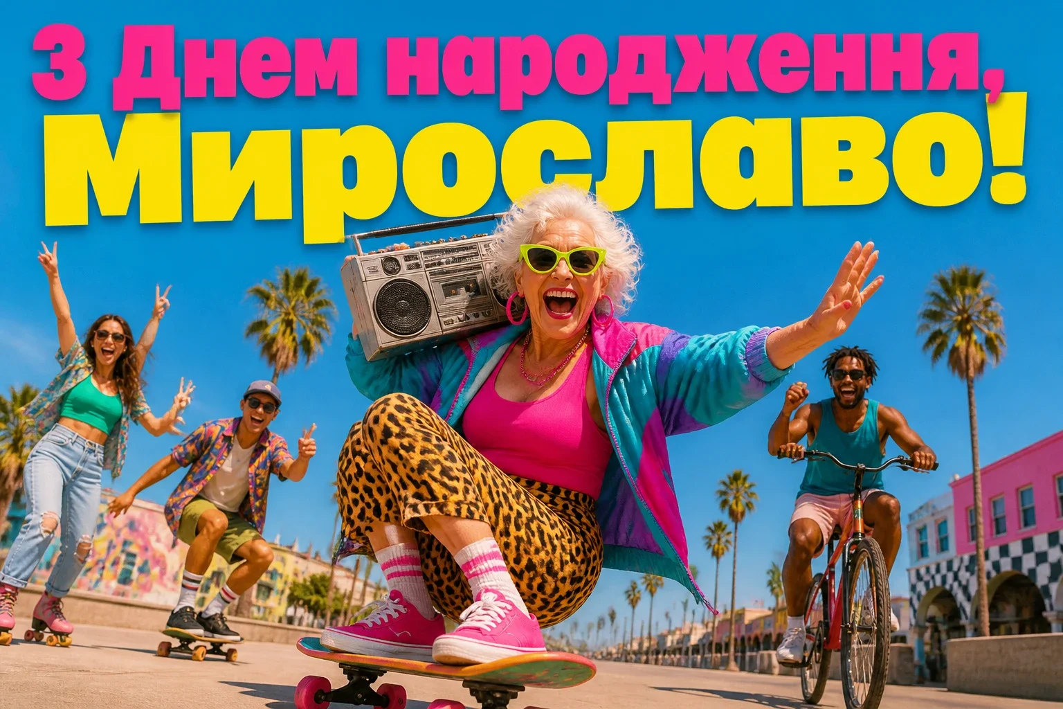з днем народження мирослава