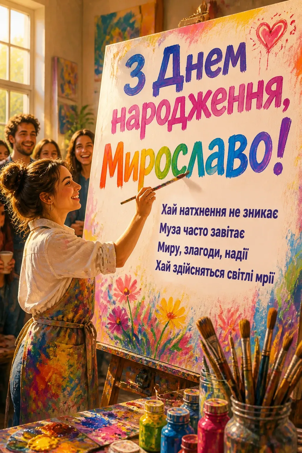 з днем народження мирослава