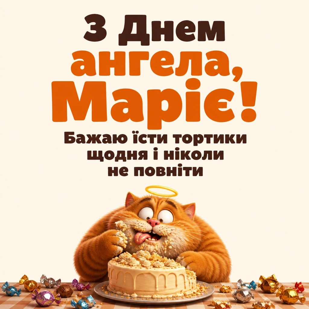 привітання з днем ангела марії в прозі